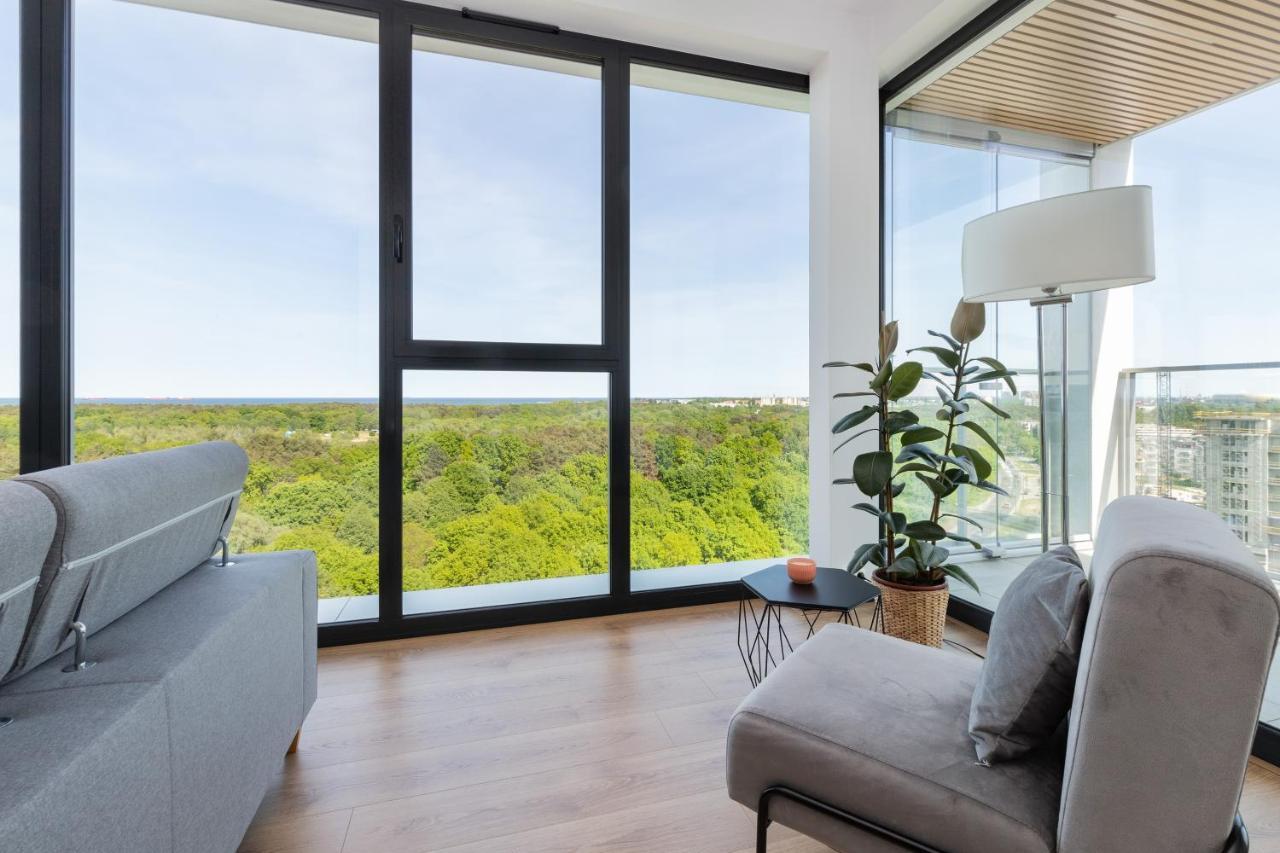 Tarasy Baltyku Apartments & Parking & Balcony By Noclegi Renters 格但斯克 外观 照片