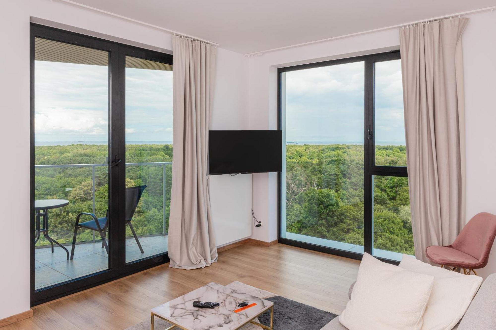 Tarasy Baltyku Apartments & Parking & Balcony By Noclegi Renters 格但斯克 外观 照片
